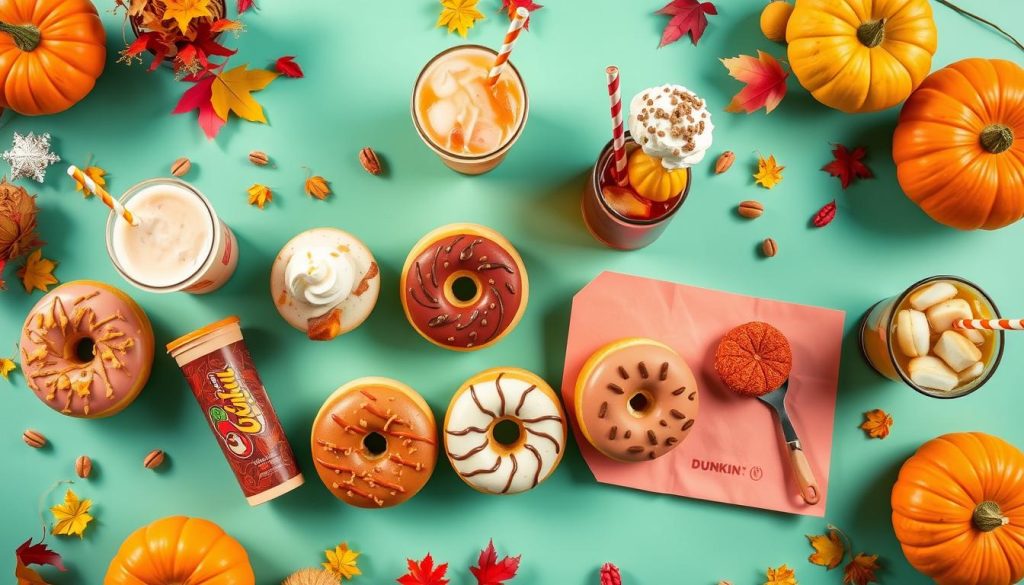 dunkin seasonal menus