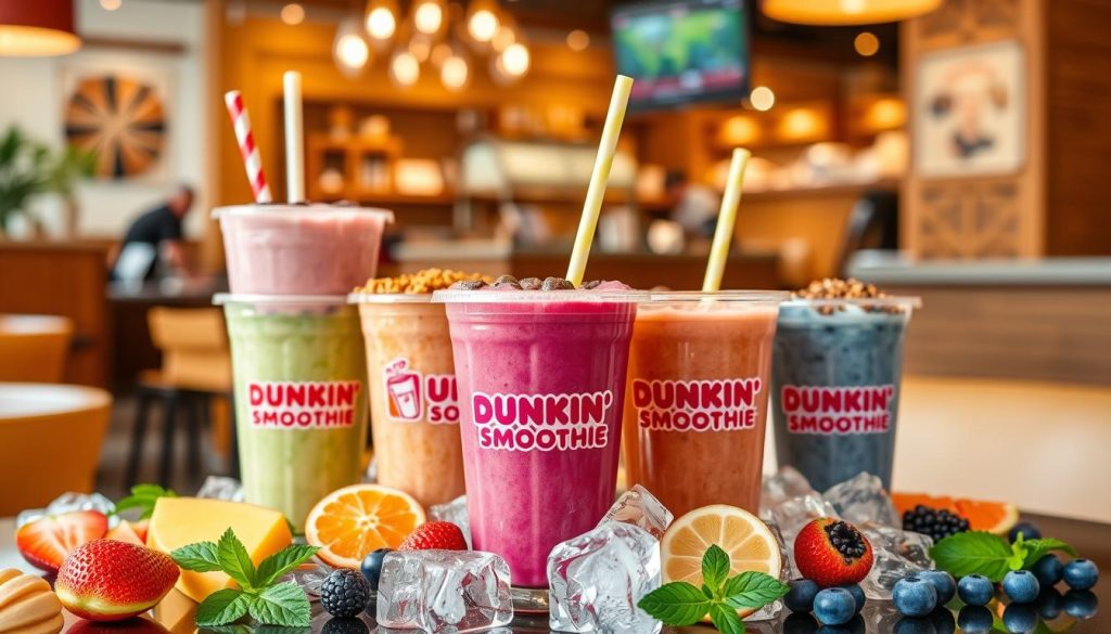 dunkin smoothies menu