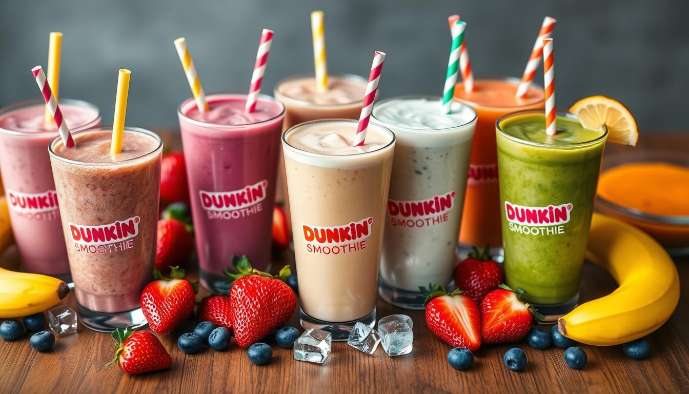 dunkin smoothies menu