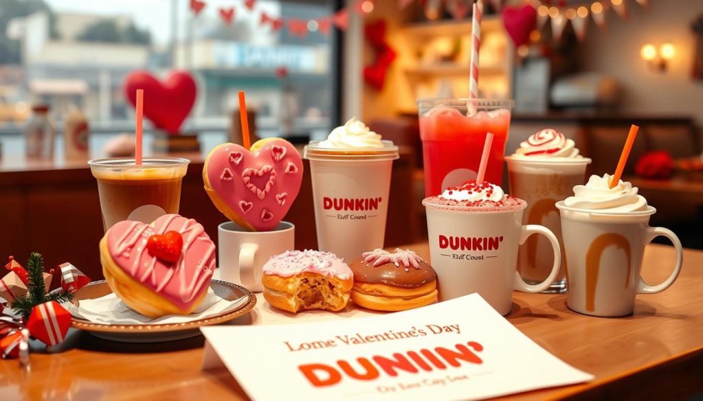 dunkin valentines day menu