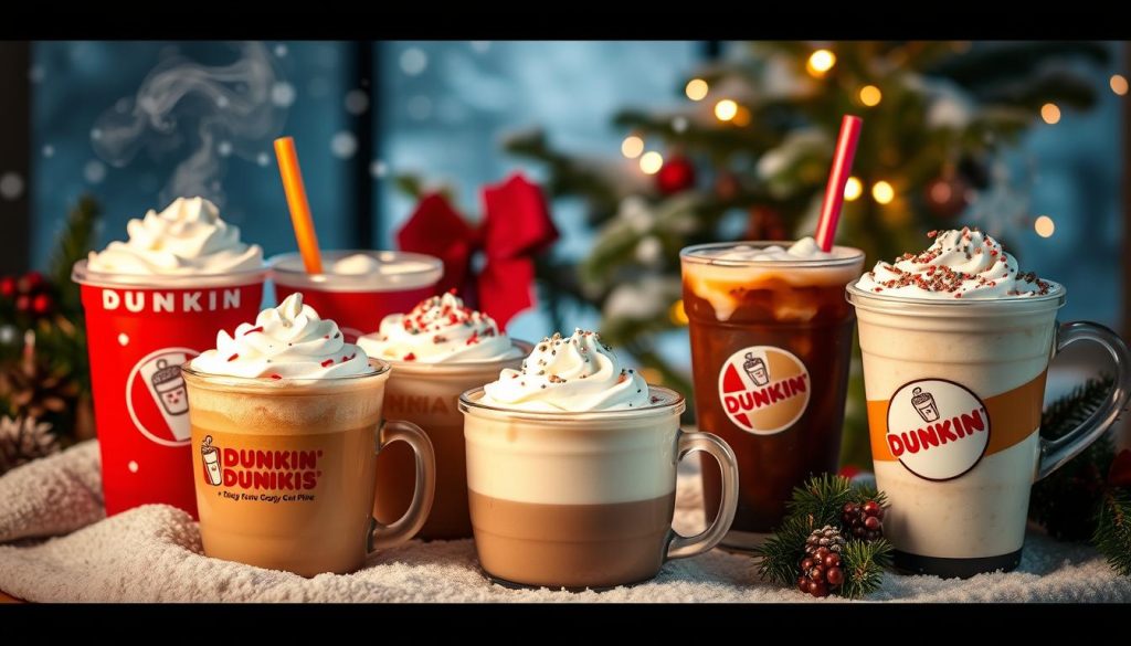 dunkin winter drinks