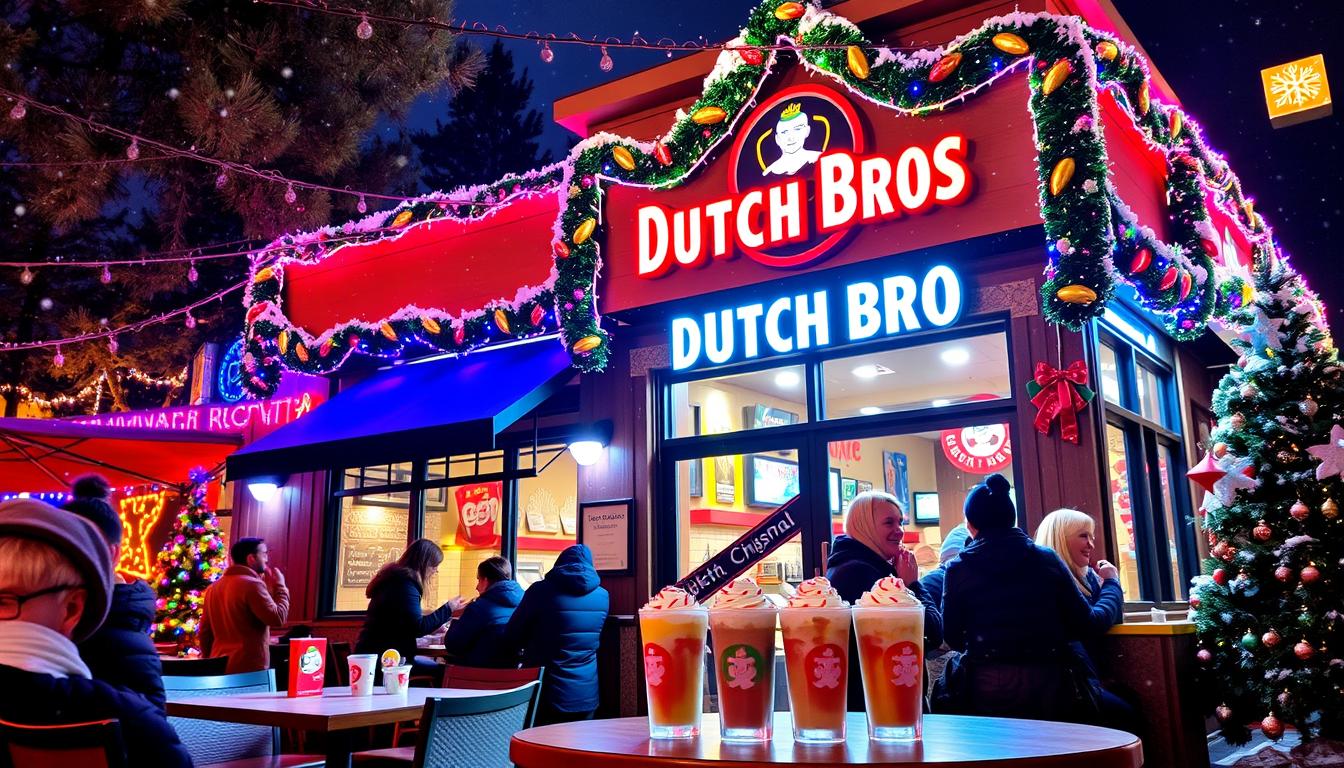 dutch bros christmas menu