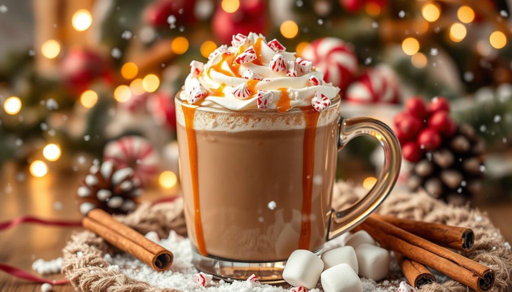 festive hot chocolate