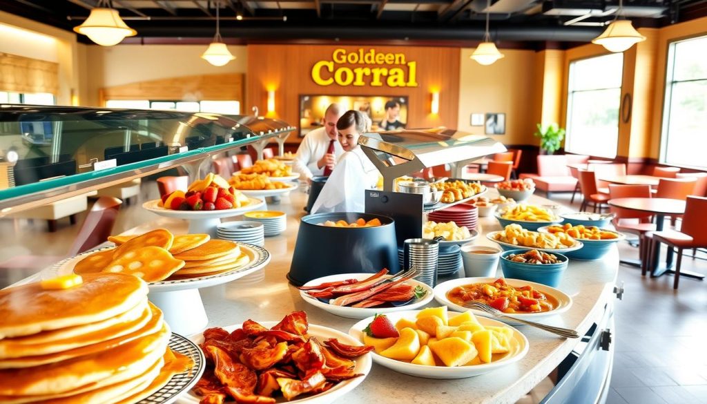 golden corral breakfast buffet menu