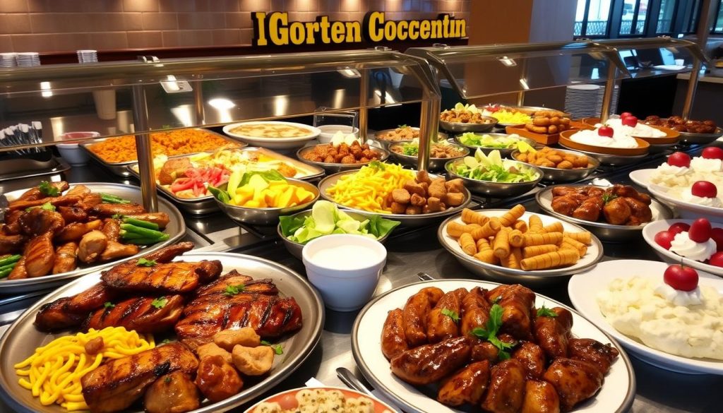 golden corral dinner menu