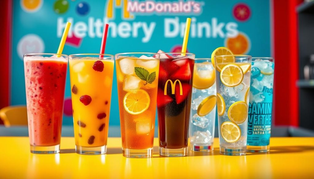 healthier drink options at McDonald's