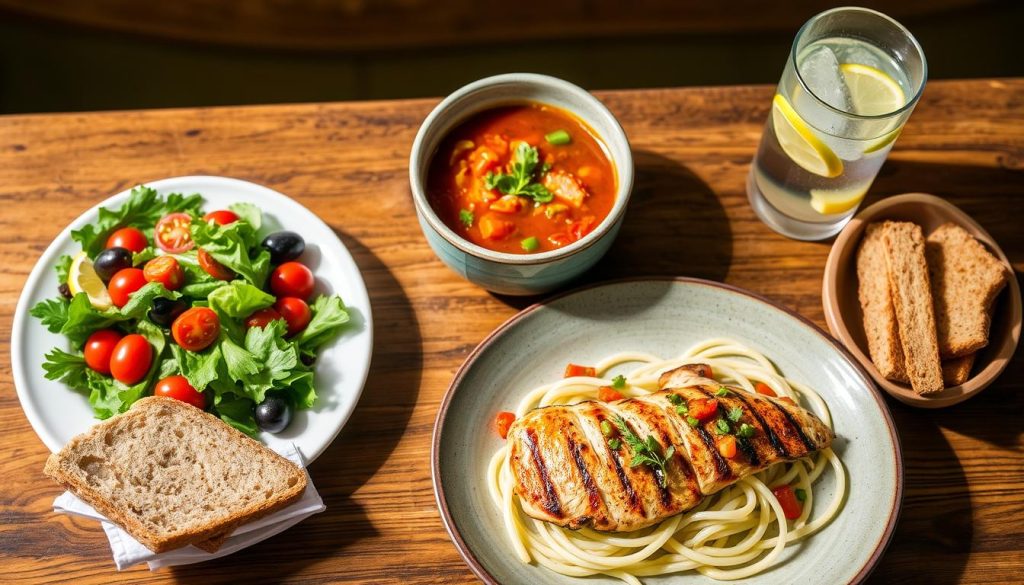 healthy olive garden lunch options