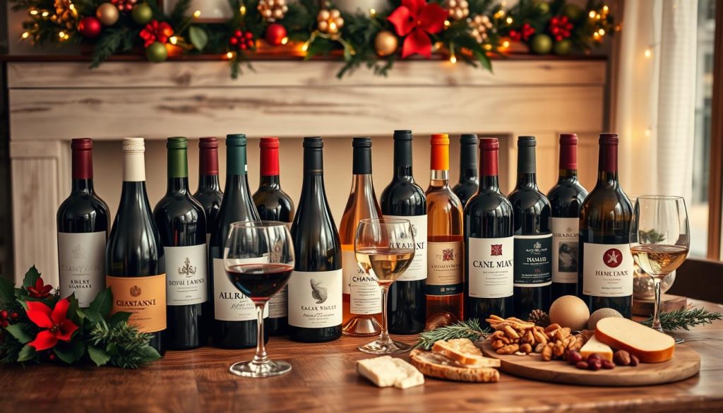 holiday wine selection