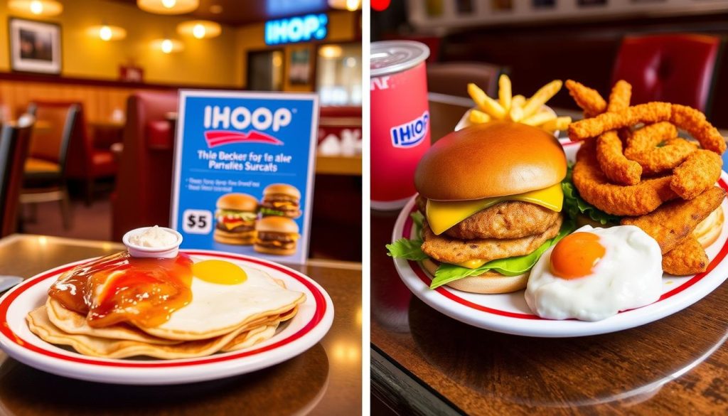 ihop $5 menu comparison