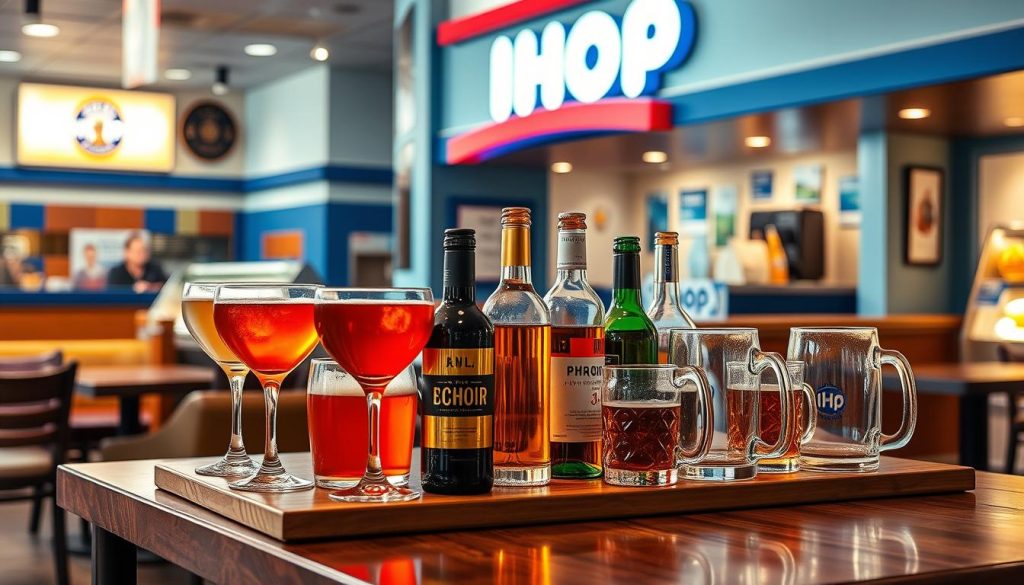 ihop alcohol menu