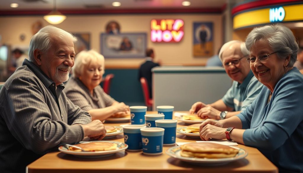 ihop dining experience for seniors