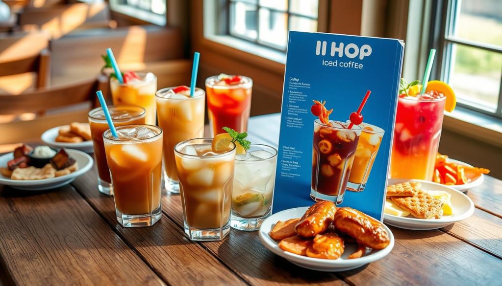 ihop iced coffee menu