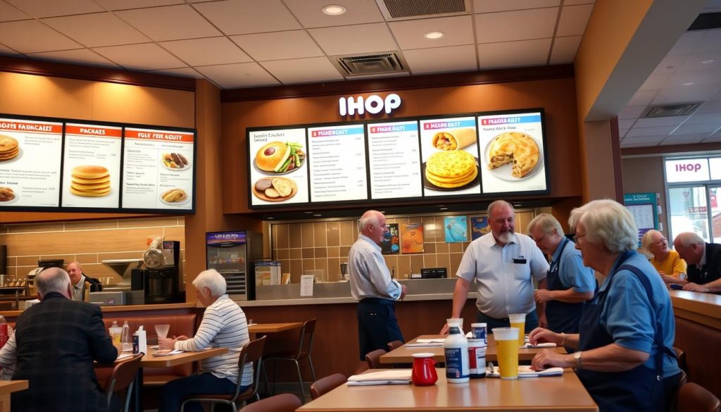 ihop menu navigation for seniors