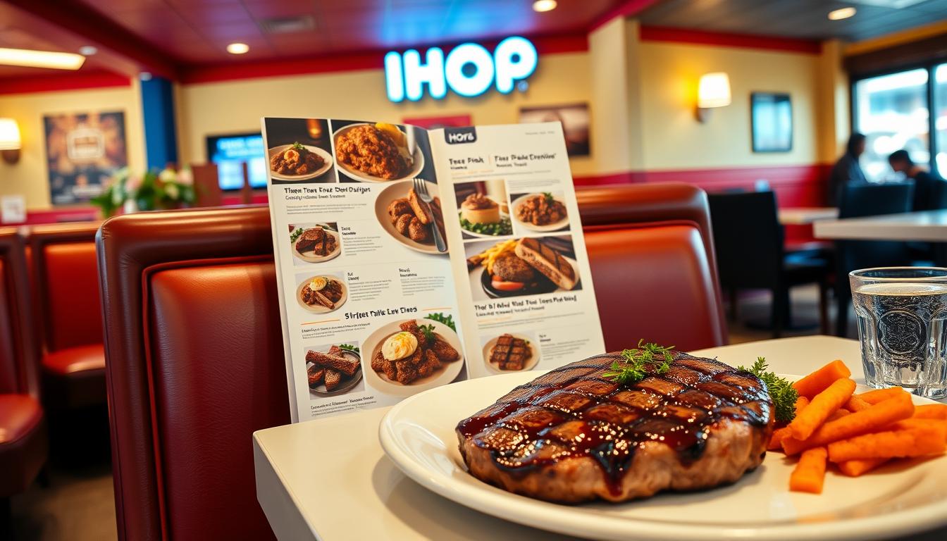 ihop steak menu