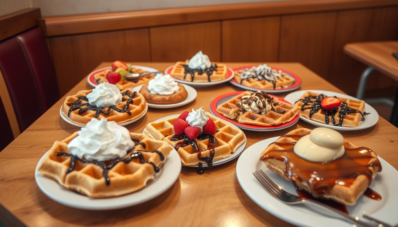 ihop waffle menu