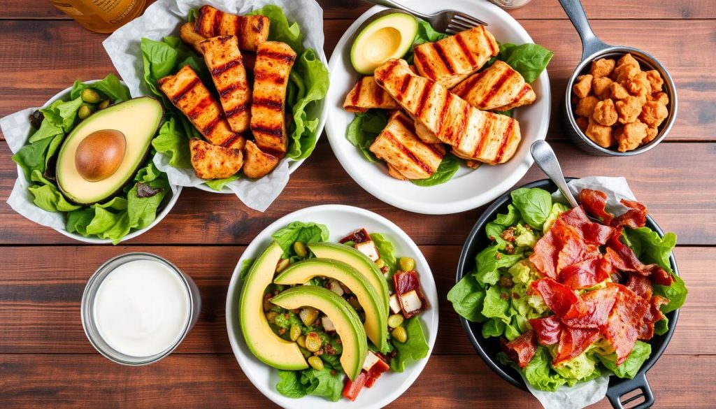 keto friendly chick fil a menu