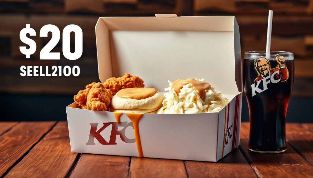 kfc $20 fill up options