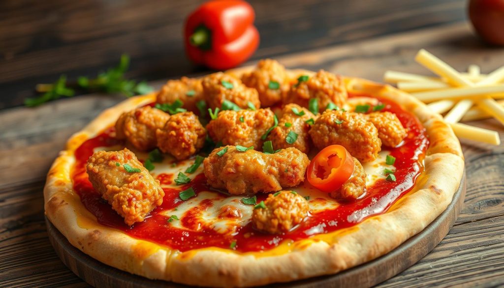 kfc chicken pizza