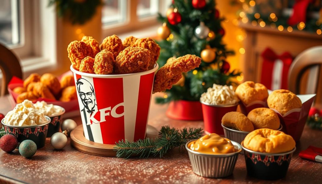 kfc christmas menu