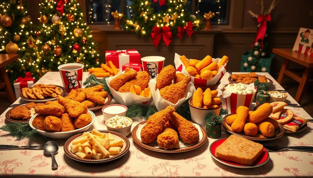 kfc christmas menu