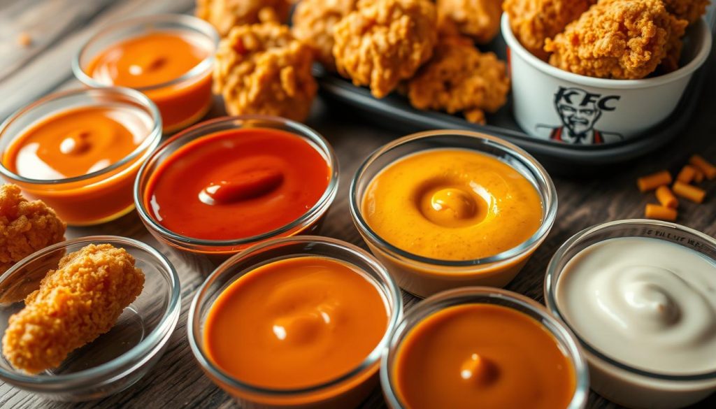 kfc dipping sauces