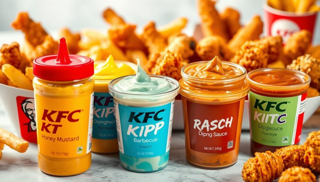 kfc dipping sauces varieties