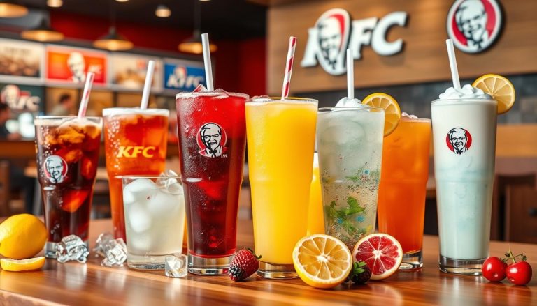 kfc drinks menu