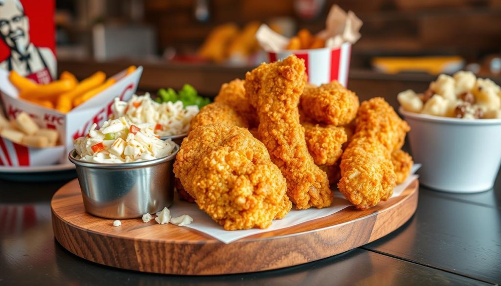 kfc plant based chicken menu