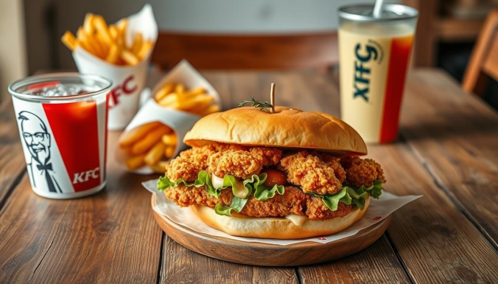 kfc sandwich combo