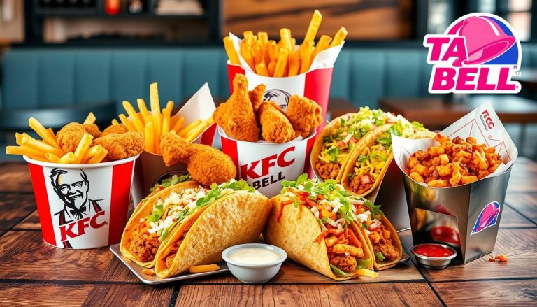 kfc taco bell menu