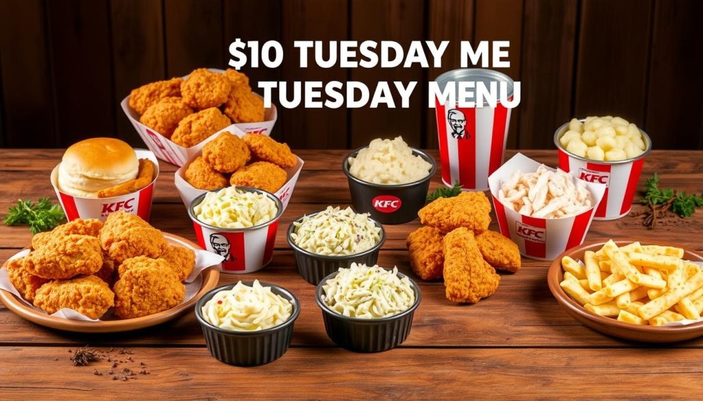 kfc tuesday menu reviews