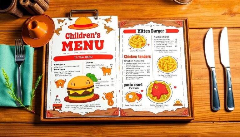 longhorn steakhouse kids menu