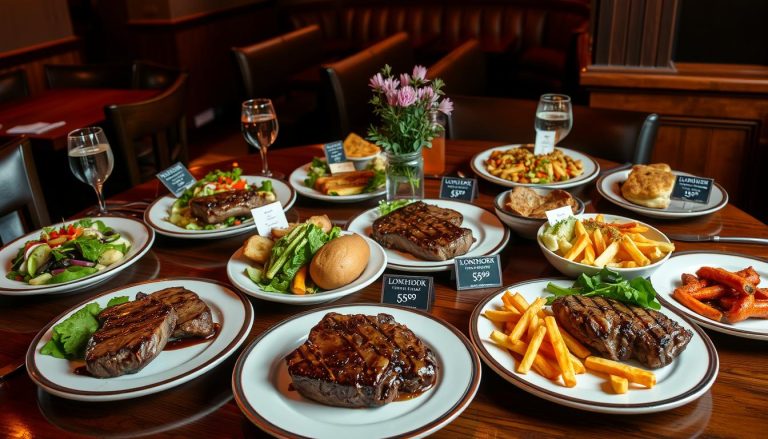 longhorn steakhouse menu with prices