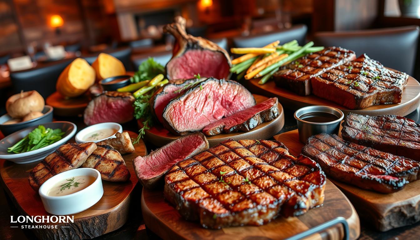 longhorn steakhouse steak menu