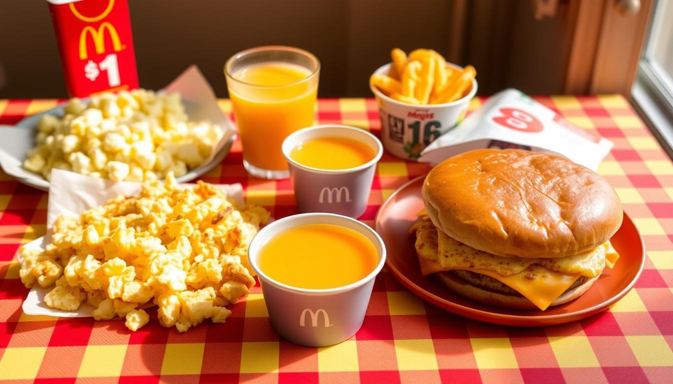 mcdonald's $1 breakfast menu