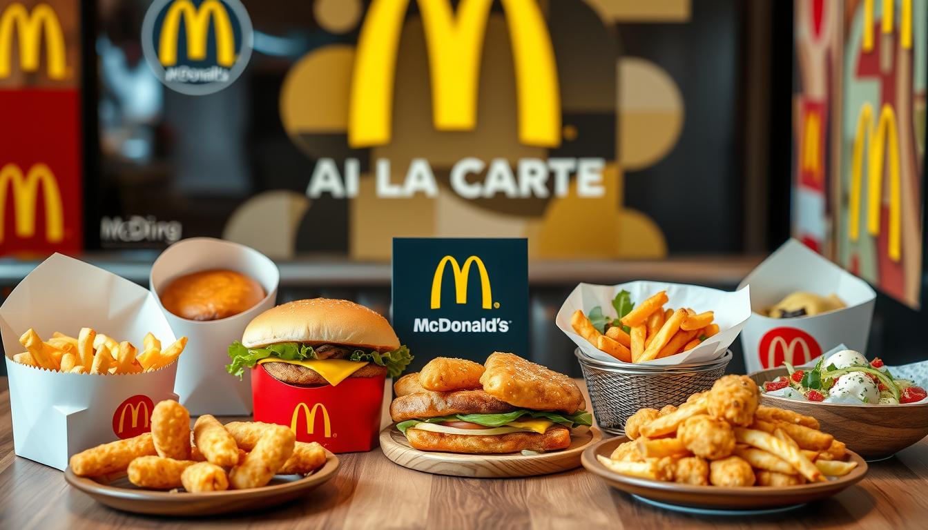 mcdonald's a la carte menu