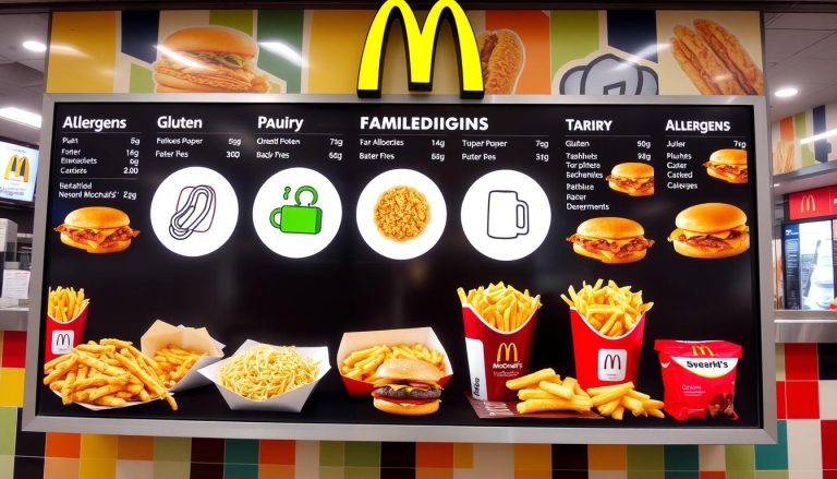 mcdonald's allergen menu