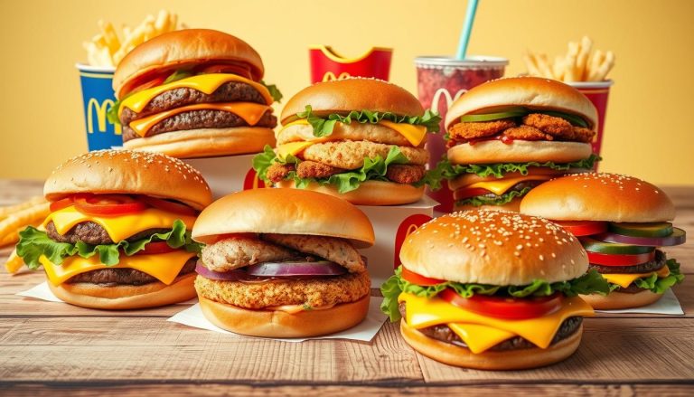 mcdonald's burgers menu