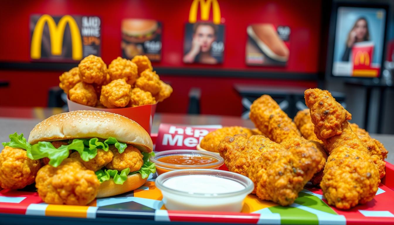 mcdonald's chicken menu