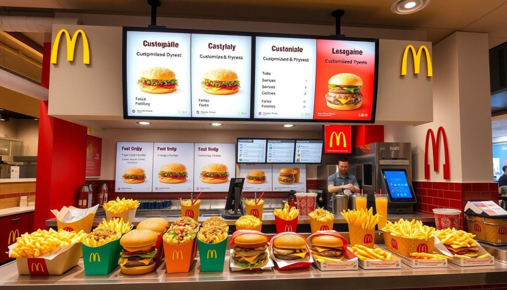 mcdonald's customize order