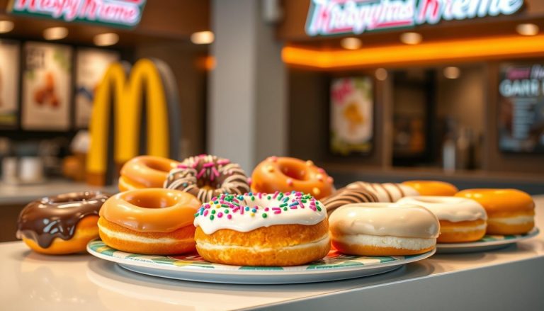 mcdonald's krispy kreme menu