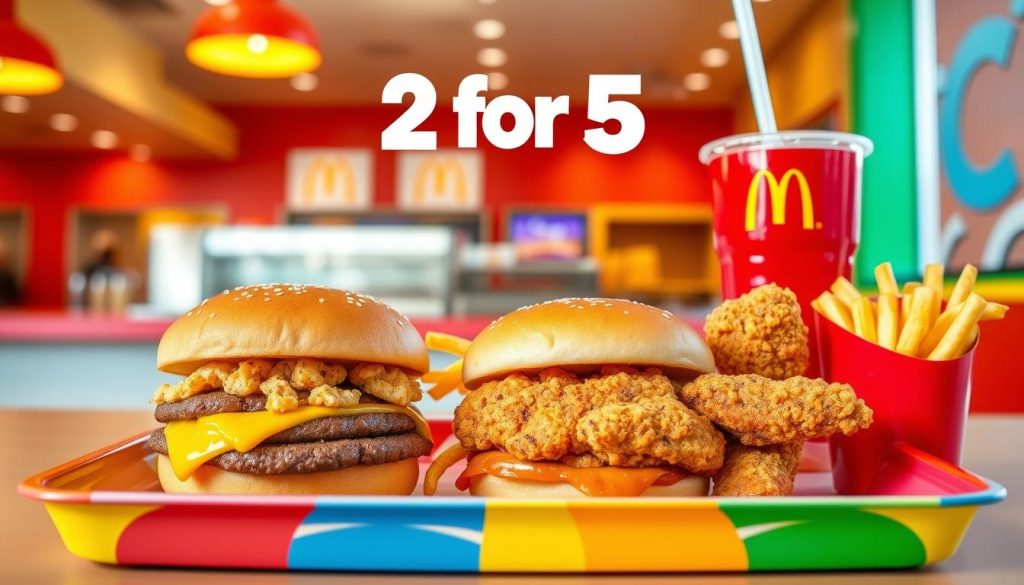 mcdonald's menu specials 2 for $5