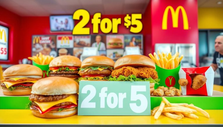 mcdonald's menu specials 2 for $5