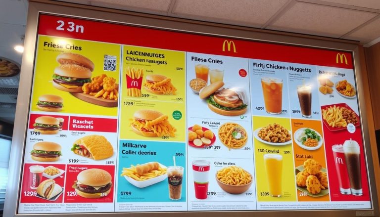 mcdonald's menu with prices