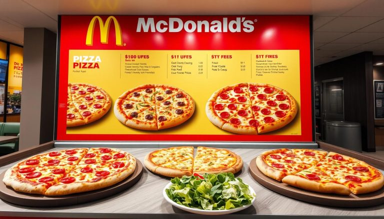 mcdonald's pizza menu