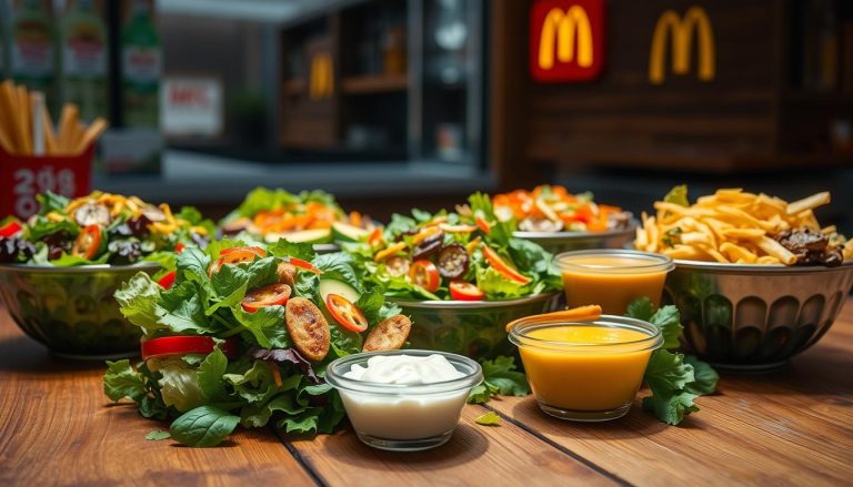 mcdonald's salad menu