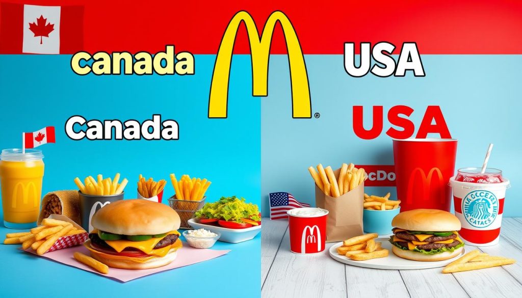 mcdonald's usa menu comparison