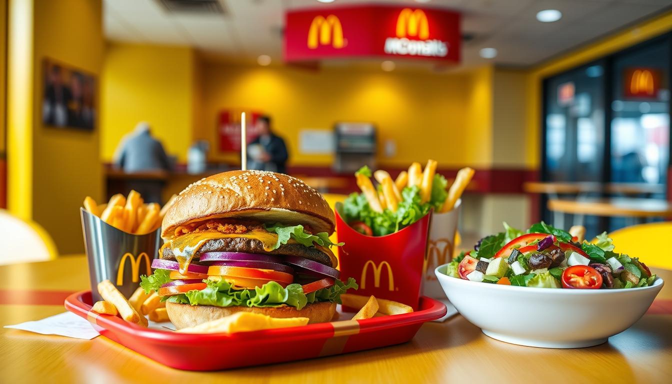 mcdonald's vegetarian menu