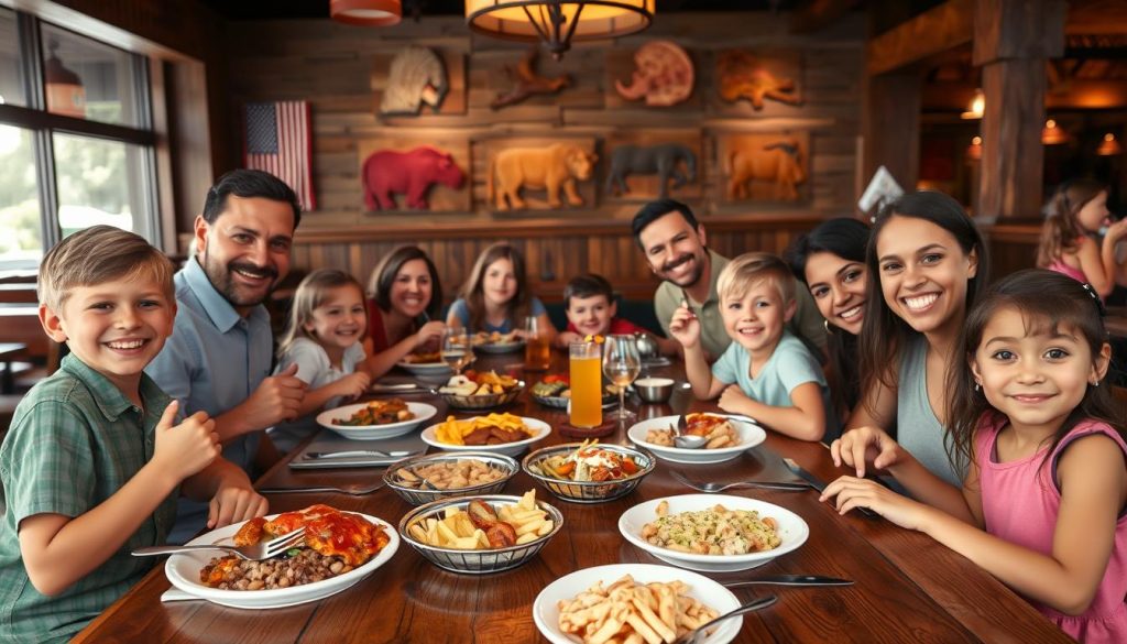 memorable family moments at Outback Steakhouse