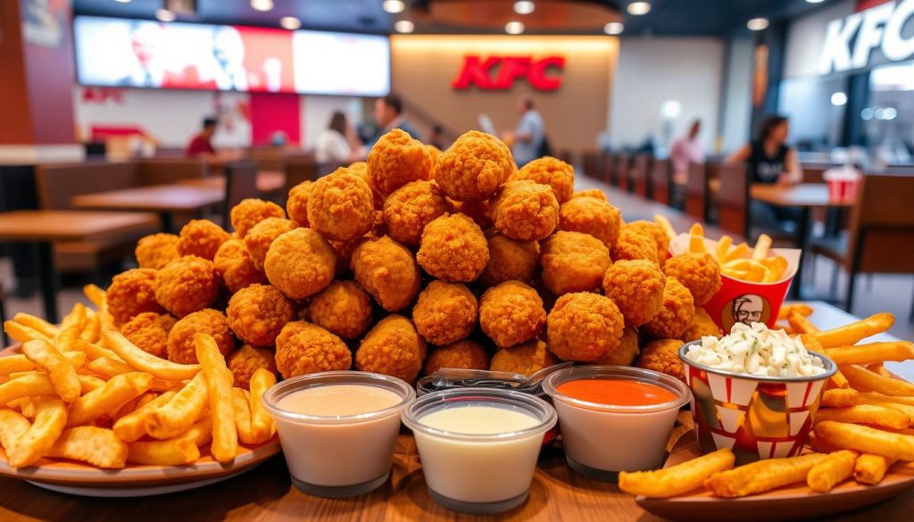 menu deals for KFC Nuggets